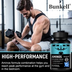 BCAA, Muscle Growth & Booster, Pre-Workout 30 To 120 Servings Energy Focus