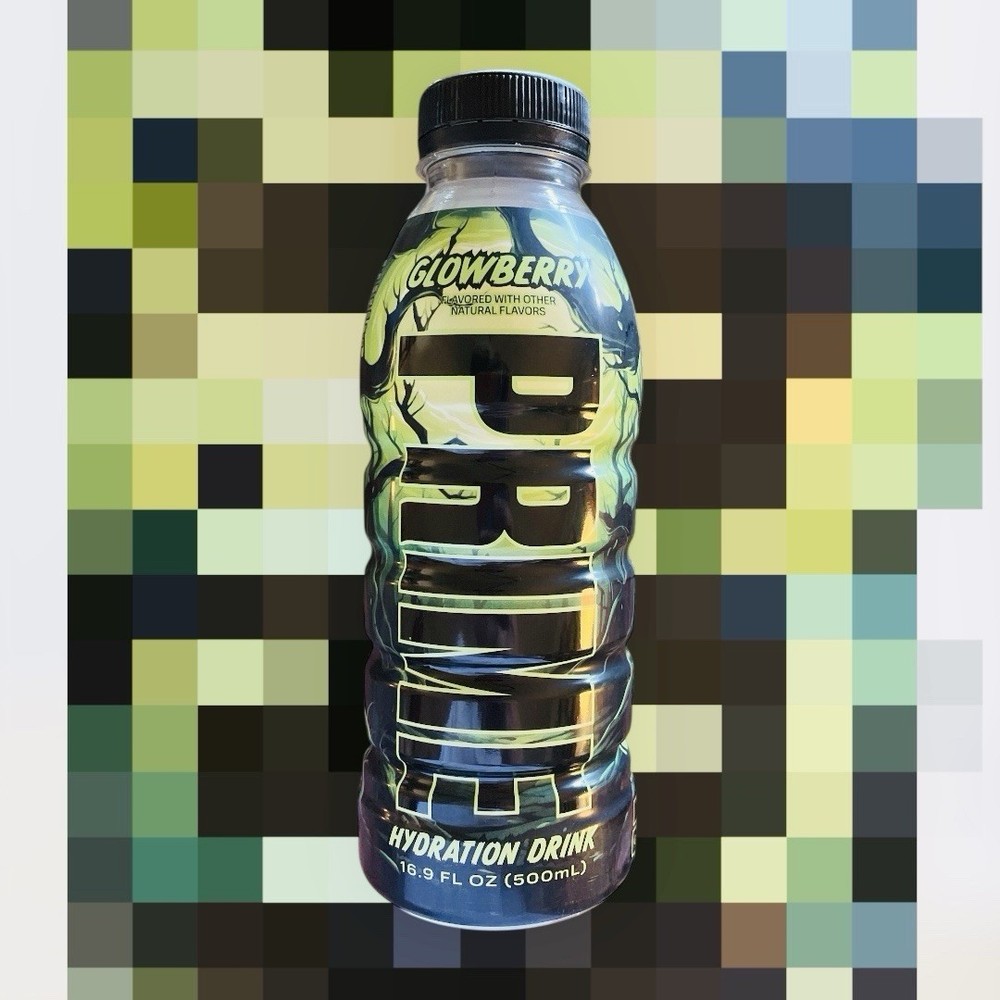 PRIME Hydration | NEW 2024 Glowberry V2 500ml Exclusive Flavour Logan Paul KSI
