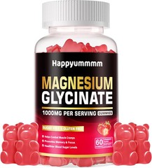 Magnesium Glycinate Gummies 1000mg ~ Sugar-Free Magnesium Potassium Supplement