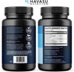 Havasu Nutrition Saw Palmetto with L Arginine for men 60 count New Sealed