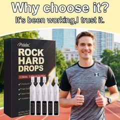 Rock Hard Drops – with Tribulus Terrestris, Maca Root, L-Arginine, Men’s Health