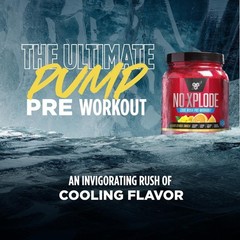 BSN N.O.XPLODE Pre Workout Powder,Energy Supplement for Men and Women 1.2 Pound