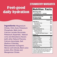 Ultima Replenisher Daily Electrolyte Powder Drink Mix – Sugar Free – Strawberry