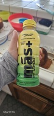 más+ by Messi Limon Lime League Positive Hydration Drink 16.9 fl oz (500ml)