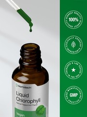 Horbäach Liquid Chlorophyll Drops | 2 oz | Vegan, 2 Ounce (Pack of 1)