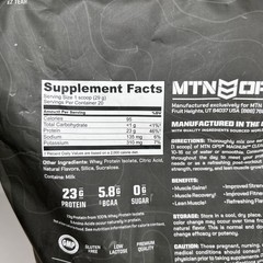 NEW MTN OPS Magnum Strawberry Watermelon Clear Protein Powder 23g 20 Servings