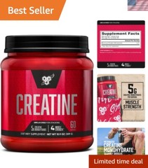 Premium Creatine Monohydrate Powder – Unflavored 60 Servings, 2 Months Supply