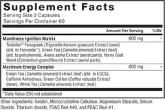Test X180 Ignite 120Ct 2-Pack, 240 Count