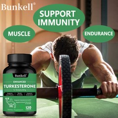 Turkesterone 1000mg High Strength Supports Muscle, Testosteron, 30/60/120 Caps