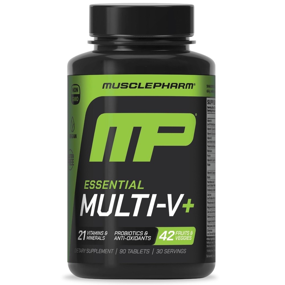 Muscle Pharm Essentials Multi-V+, The Athlete’s 90 Count (Pack of 1)