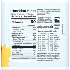 4/27 Sunwarrior Clear Protein Powder Plant-Based Water Mix, Vegan and Refreshing