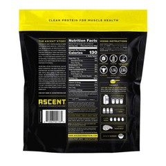 Ascent 100% Whey Native Whey Protein, Various Flavors 4.25 Lbs
