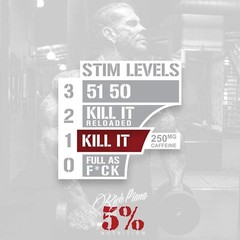 5% Nutrition Rich Piana KILL IT *Legendary Pre-Workout* 30 Servings- ALL FLAVORS