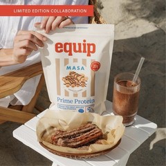 Equip x MASA Chocolate Churro Grass-Fed Beef Protein Powder 29.8oz NEW