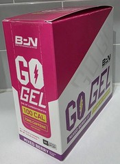 BPN Go Gel Endurance Caffeinated Mixed Berry 10 Packs 24g Carbs 100 Calories