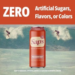 Sap’s Rapid Rehydration Sports Drink – 12 Cans, 16 fl oz(Pack of 12)