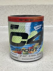 C4 Sport Pre-Workout Hawaiian Punch Fruit Juicy Red 20 Servings 8.9oz 06/2026