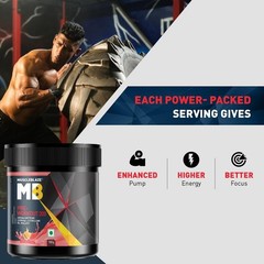 Pre Workout 200 (Fruit Splash, 16 servings, 100g) | 200mg Caffeine,Citrulline