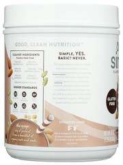 Orgain Creamy Chocolate Plant Protein Powder Organic Simple 20 Ounce 1 Pack