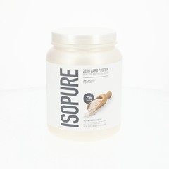 Isopure Zero Carb 100% Whey Protein Isolate Unflavored Protein Powder 25g 16ser