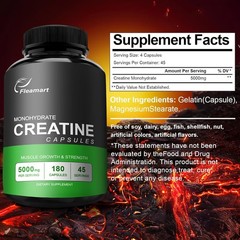 High-Intensity Creatine Monohydrate Pills 5000mg