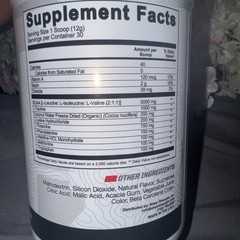 NEW Undefined Nutrition Create Orange Citrus Enhance Recovery Brian Shaw 12/26