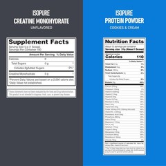 Isopure Whey Isolate – Zero Carb or Low-Carb, Creamy Vanilla