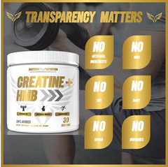 Creatine HMB – HMB Creatine – for Muscle Growth, Increased Strength, Enhanced En