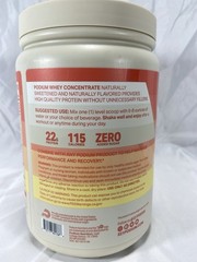 Podium Nutrition Whey Protein – Vanilla Ice Cream – 16.72oz EXP DATE: 01/2026