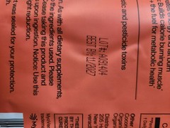 Veracity Metabolic Protein Powder 19 Oz