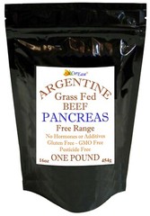 ORGANIC Argentine Desiccated BEEF PANCREAS POWDER UNDEFATTED ~ POUND 1 Lb 453 g