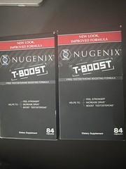 # Nugenix [T-Boost] Free Test. Boosting Formula, 84 Caps – EXP. 03/2026 Lot Of 2