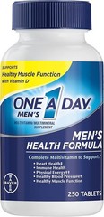 Mens Multivitamin for Healthy Muscle Function & Immunity Support (250 Tabs)
