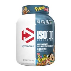 ISO100 Hydrolyzed 100% Whey Protein Isolate – Fruity Pebbles (3 Lbs. / 46 Serv)