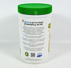 Simply Tera’s Organic Whey Protein Plain Unsweetened 12oz Canister 03/26/2027