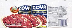 Goya Foods Red Kidney Beans 15.5 Ounce Pack of 8