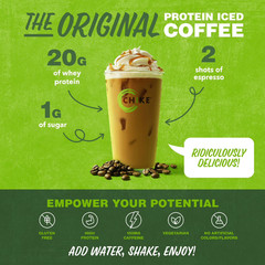 Chike Iced Coffee 20g Whey Protein Powder Mocha 27.1 oz