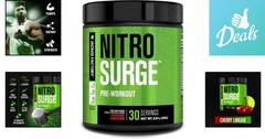 Endless Energy & Strength with NITROSURGE Pre Workout – 30 Servings Available