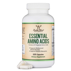 Essential Amino Acids – 1 Gram Per Serving 225 Count (Pack of 1), No Color