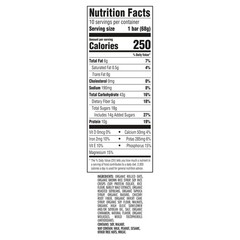 CLIF BAR – Energy Protein Bars – 10 Count (Pack of 1), Oatmeal Raisin Walnut