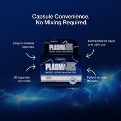 Gaspari Nutrition PlasmaJet, Legendary N.O. Nitric Oxide Maximizer, Increased Le