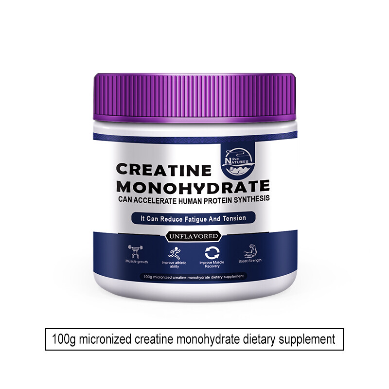 Creatine Monohydrate Powder Pure Creatine Micronized Powder, Unflavored Creatine