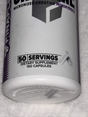 FinaFlex Creatine Monohydrate: Promote Muscle Size, Strength, Performance 150ct