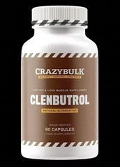 CrazyBulk CLENBUTROL -90 Capsules CUTTING & LEAN MUSCLE MUSCLE, Pack of 1