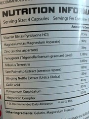 2 Hyperstrength Hyper Test Testosterone Booster Mag Zinc Tribulus 120Capsx2 6/26