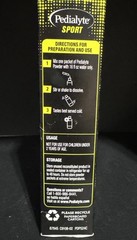 Pedialyte Sport Electrolyte Powder Lemon Lime 6 packets Per Box
