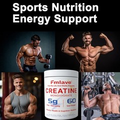 Creatine Monohydrate 100% Pure Powder 300g Micronized Increase Strength & Muscle