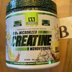 MILLION SUPPS 100% Micronized Creatine Monohydrate 10.58oz (LEMON COLA) New!