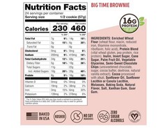 Lenny & Larry’s Complete Protein Cookie 2 Ounce (Pack of 12) Big Time Brownie