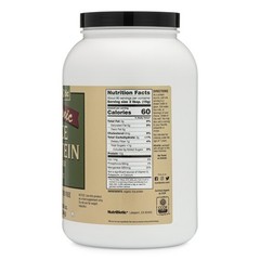 NutriBiotic Organic Rice Protein, Plain Protein Powder 3 Lb. (1.36 Kg)